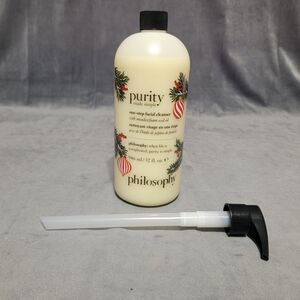 Philosophy "Purity" One-Step Facial Cleanser-NEW! 32 oz. With Pump